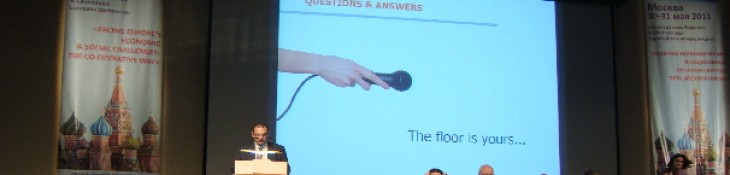 EACC Reporting at the General Assembly of Cooperatives Europe 2011